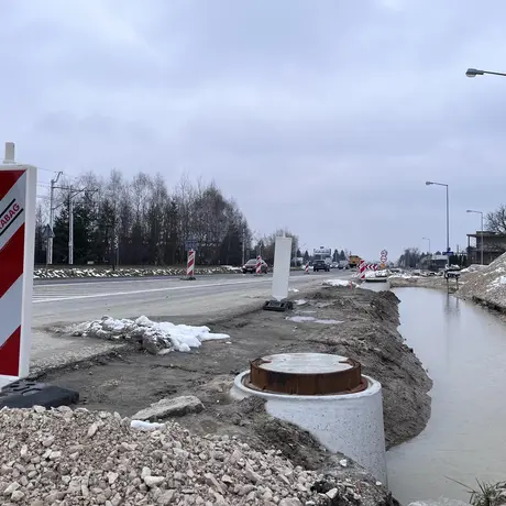 Rozbudowa ul. Warszawskiej [styczeń 2023] - fot 25